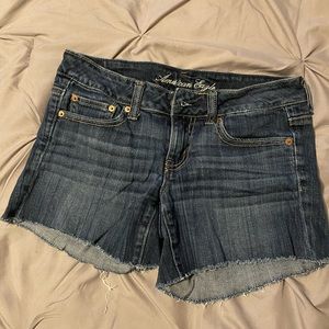 American Eagle denim shorts.